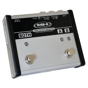A-B Both Amp Switcher - Output Switching Pedal (1 in 2 out)