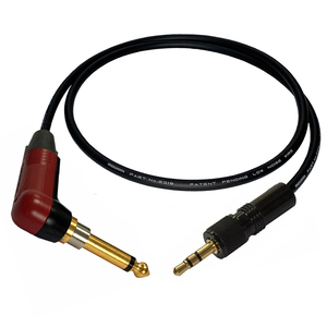 Sennheiser G2, G3, G4 Guitar to Wireless System Lead - Mogami 2319 Cable to Neutrik Silent Right Angle Jack