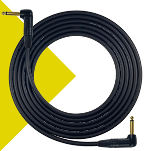 Mogami 2524 Guitar Lead - instrument Cable with Neutrik Gold plated Right Angle to Right Angle jacks