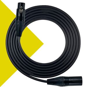 Mogami 2534 QUAD Balanced cable - Microphone Lead - Neutrik 3pin XLR with GOLD Contacts