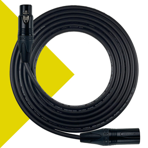 Van Damme Balanced cable - Microphone Lead - Neutrik 3pin XLR with GOLD Contacts