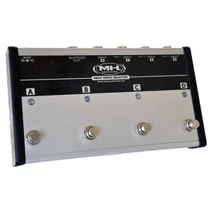 A-B-C-D - Guitar Switcher -  Input Switching Pedal (4 in 1 out)