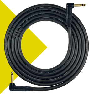 Mogami 3368 Guitar Lead - instrument Cable with Neutrik Gold plated Right Angle to Right Angle jacks