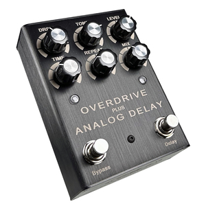 Overdrive and Analog Delay Pedal